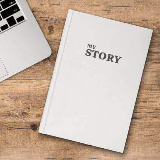 Image of book with title My Story